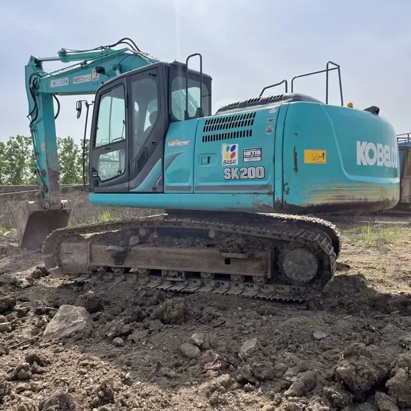 Used Kobelco SK200-13 excavator