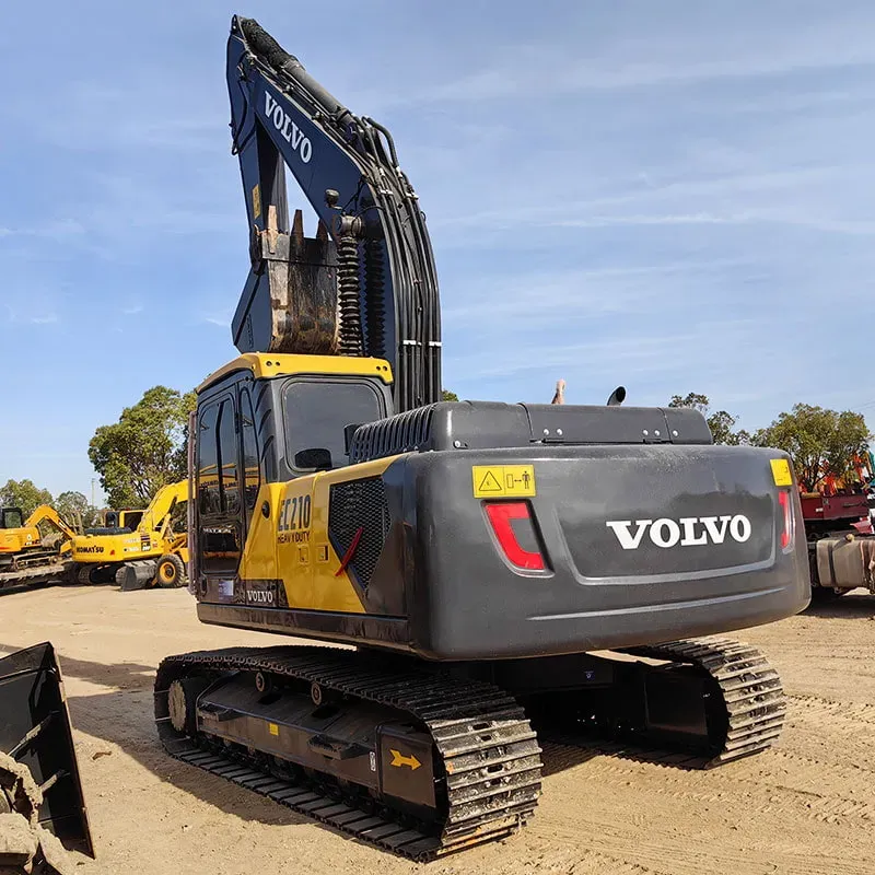 Used Volvo 210 excavator