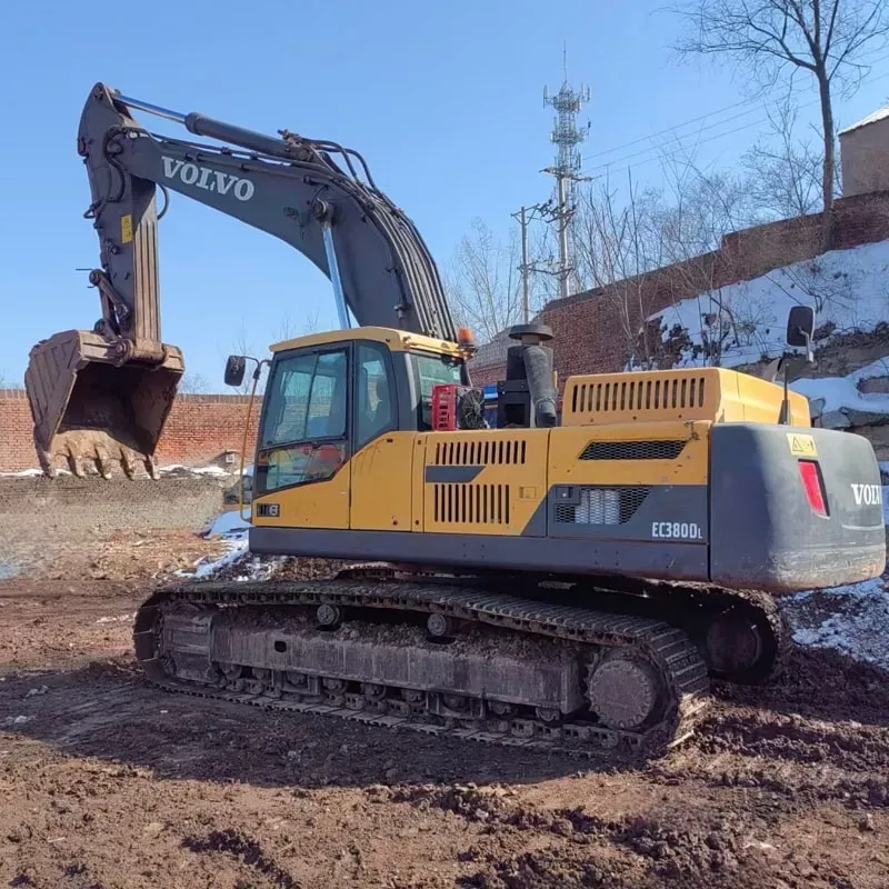Used Volvo 380 excavator