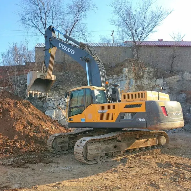 Used Volvo 380 excavator