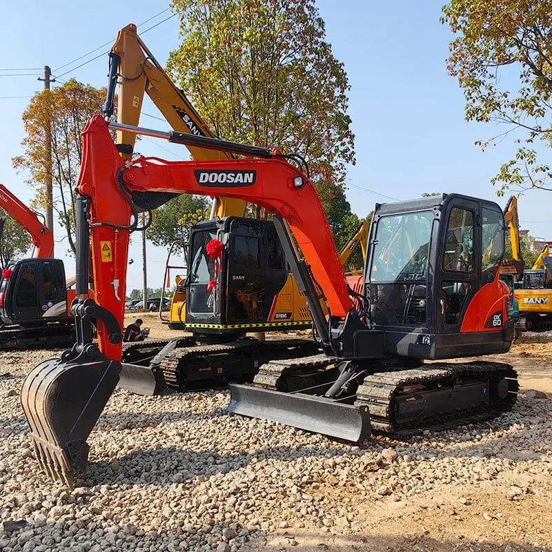 Used Doosan DX60 excavator
