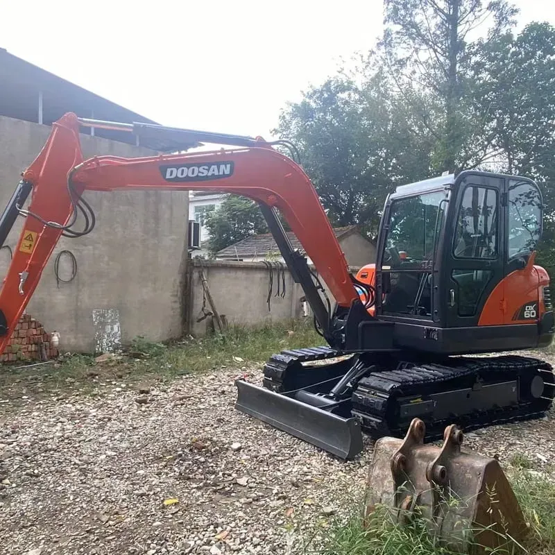 Used Doosan DX60 excavator