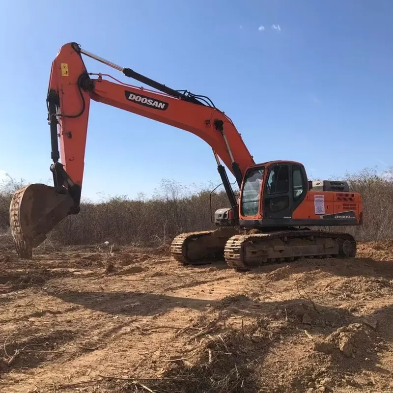 Used Doosan DX300LC-9C excavator