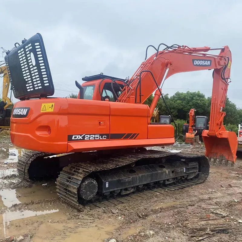 Used Doosan DX225LC excavator