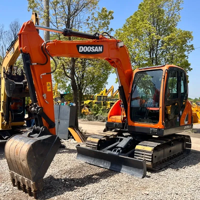 Used Doosan DX75 excavator
