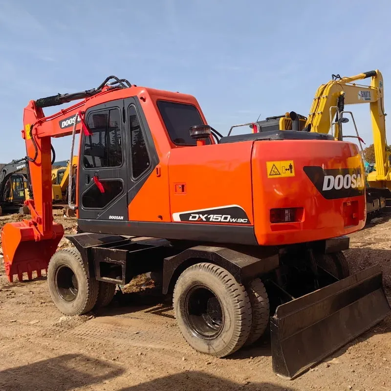 Used Doosan DX150W-9C excavator