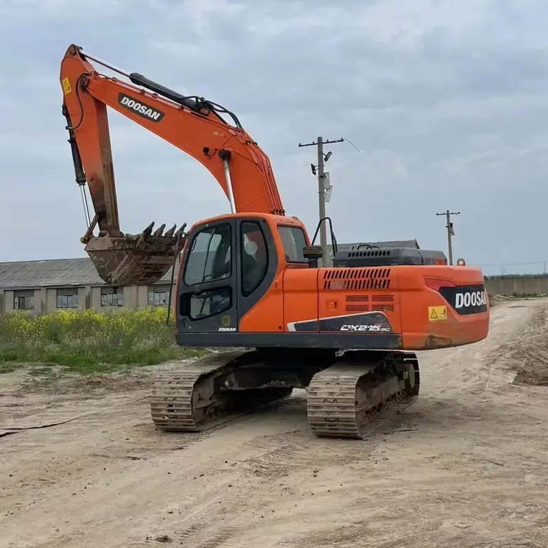 Used Doosan DX215 excavator