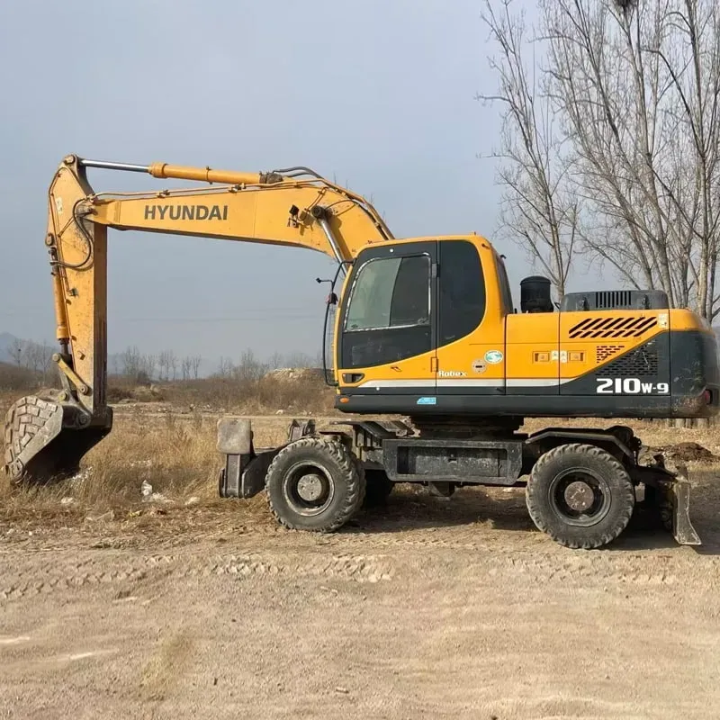 Used Hyundai 210 wheel Экскаватор