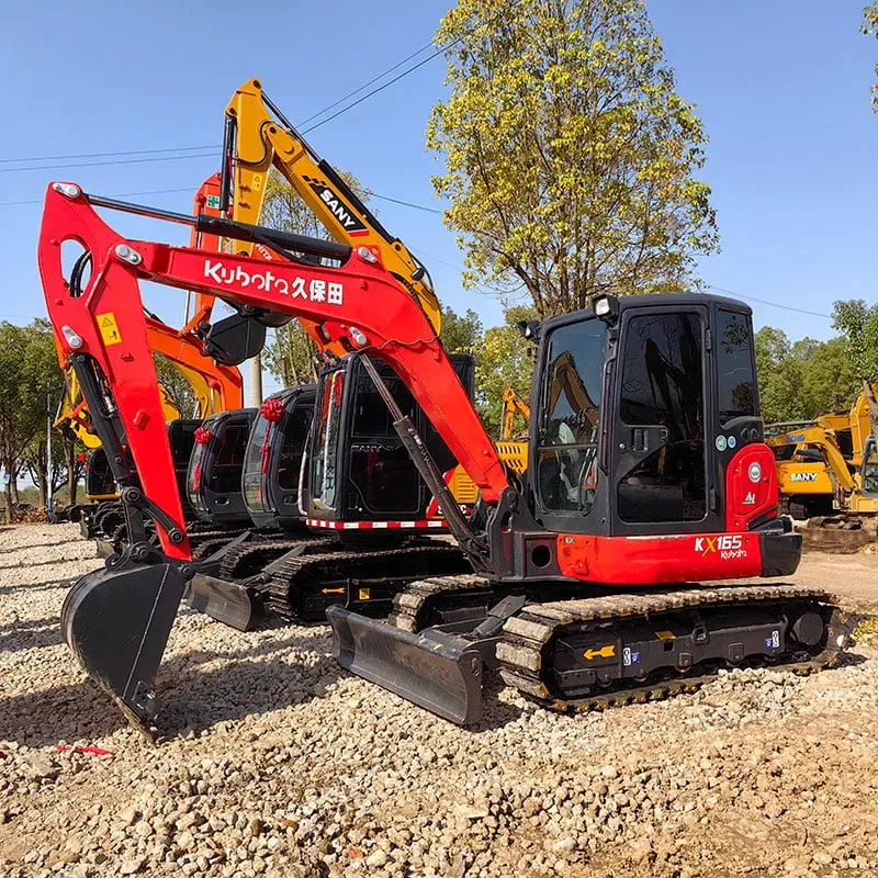 Used Kubota KX165 excavator