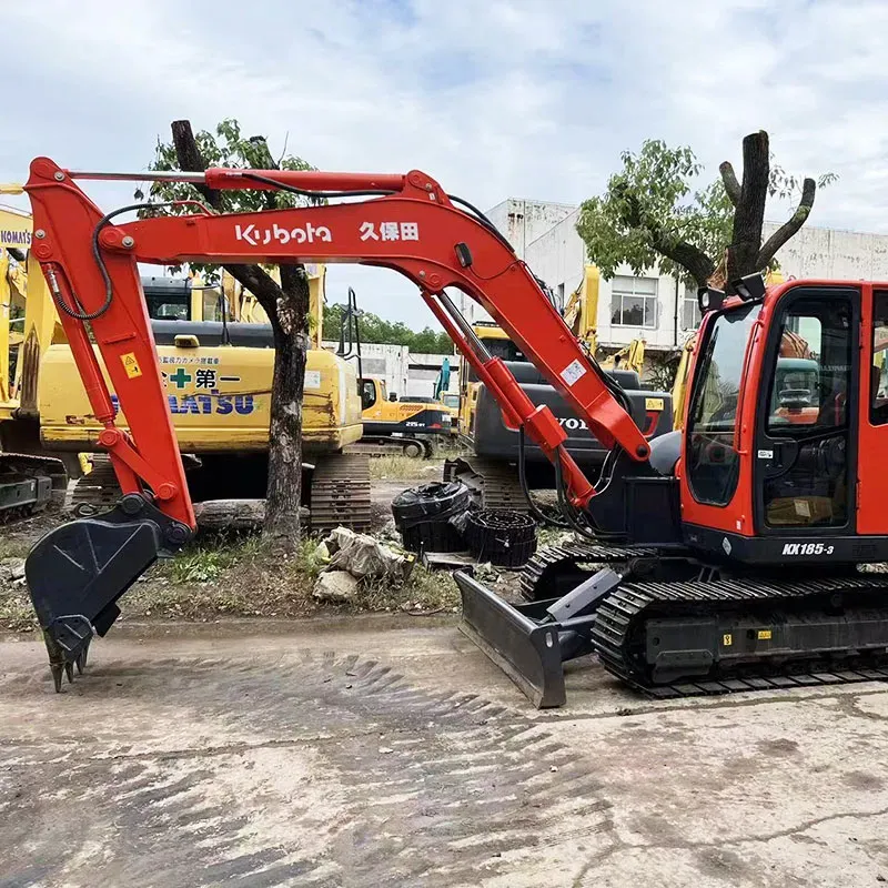 Used Kubota KX185-3 excavator