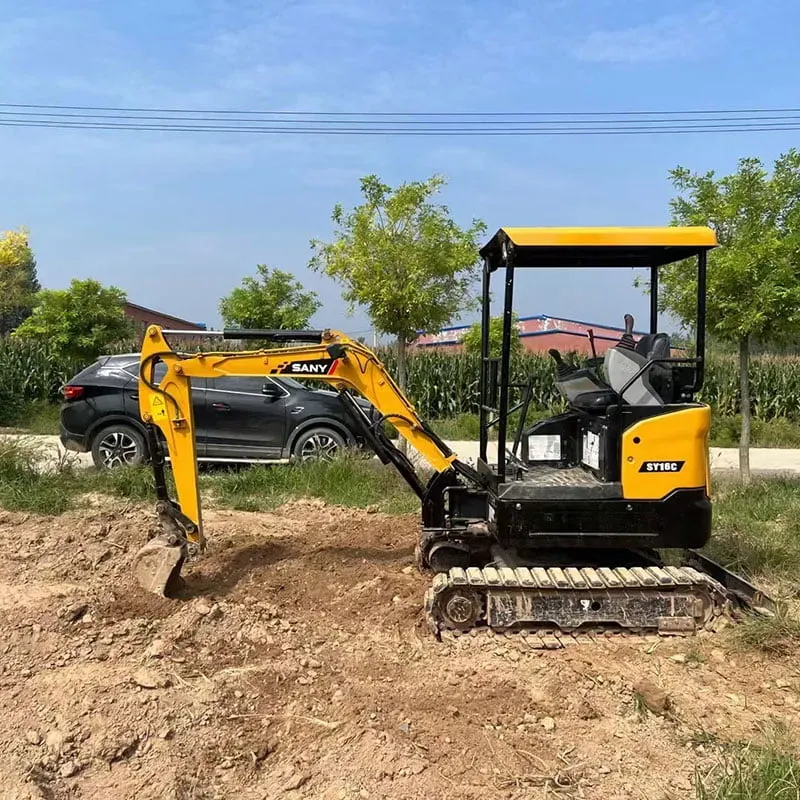 Used Sany 16 excavator