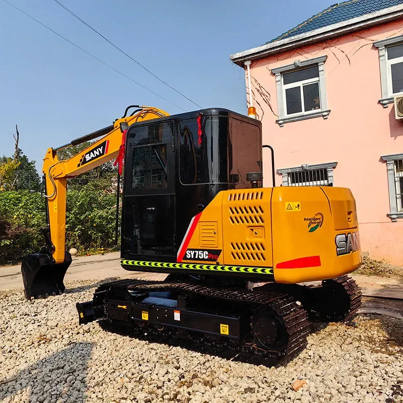 Used Sany 75 excavator