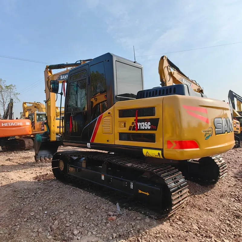Used Sany 135 excavator