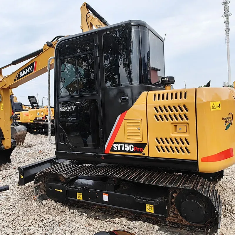 Used Sany 75 excavator