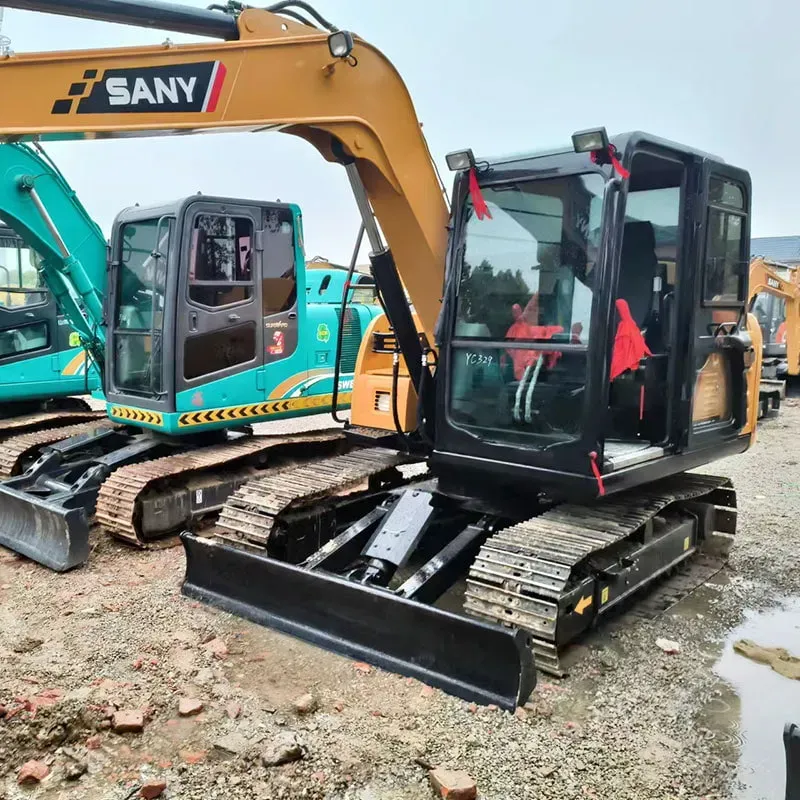Used Sany 75 excavator