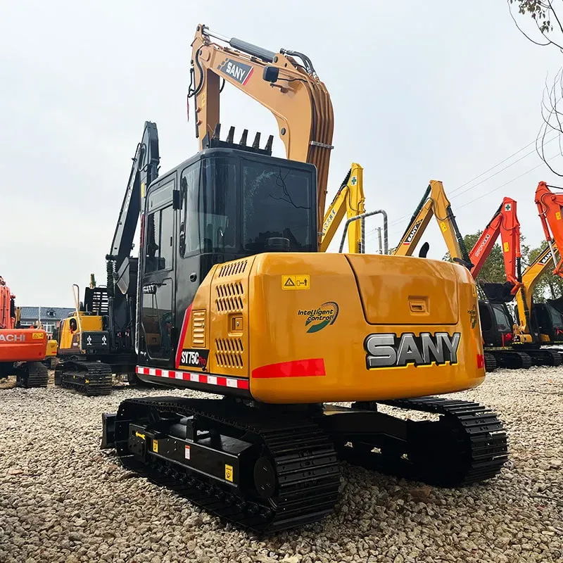 Used Sany 75 excavator
