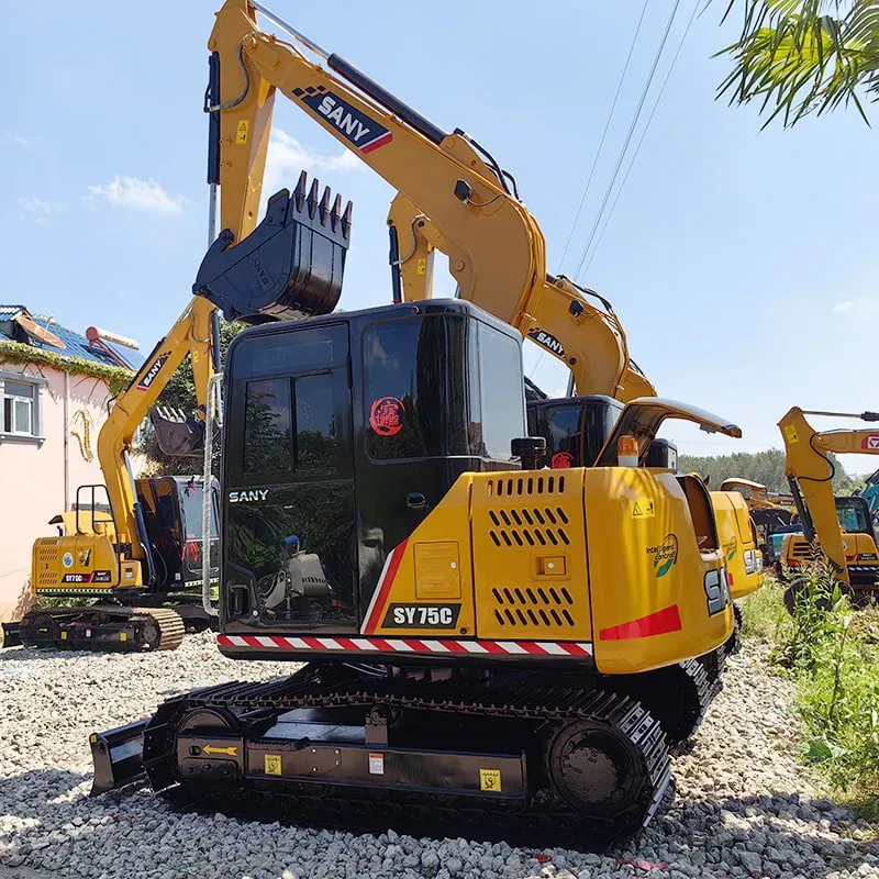 Used Sany 75 excavator