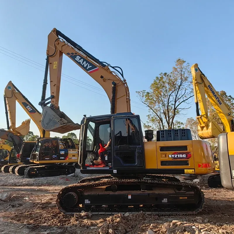 Used Sany 215 Экскаватор
