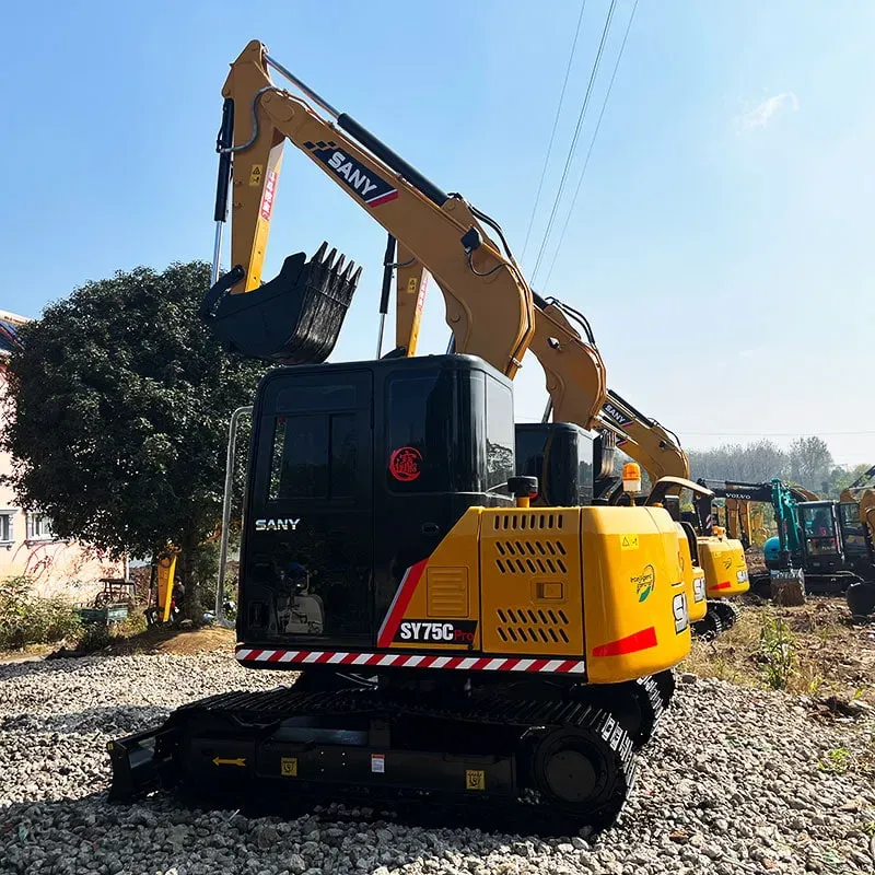 Used Sany 75 excavator