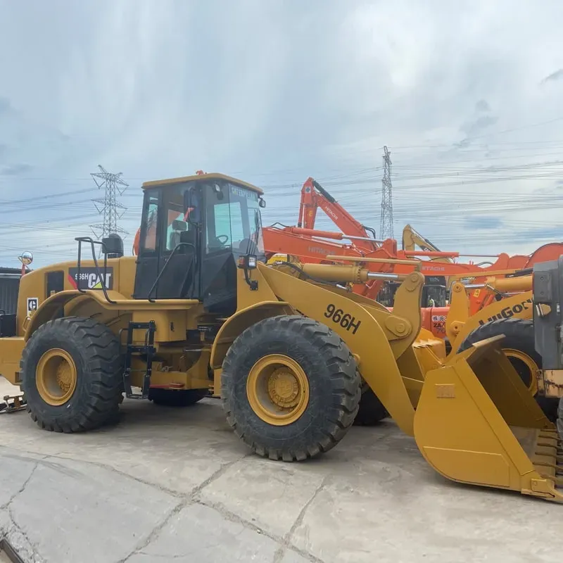 Used Caterpillar 966H excavator