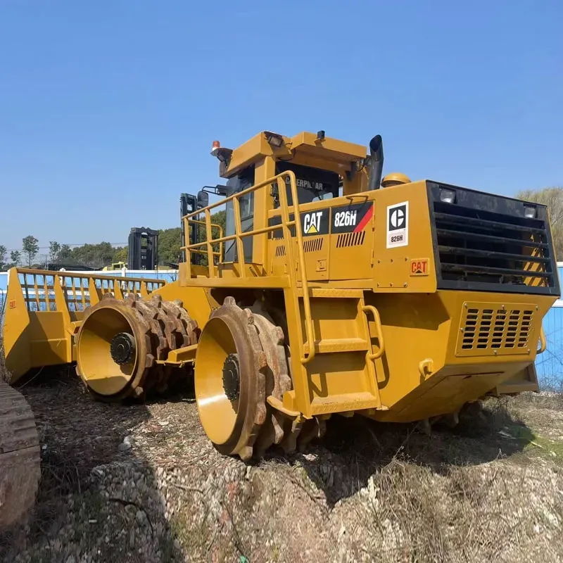 Used Caterpillar 826 excavator