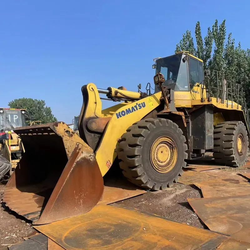 Used Komatsu 600-6 excavator