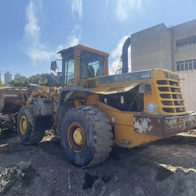 Used Komatsu 400-3 excavator