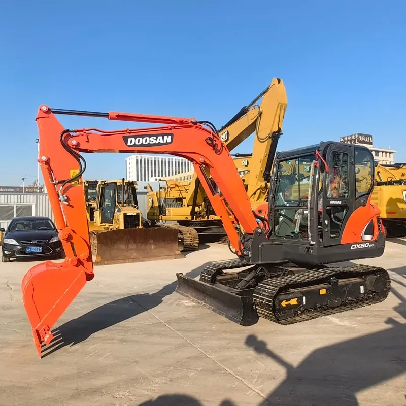 Used Doosan DX60 excavator