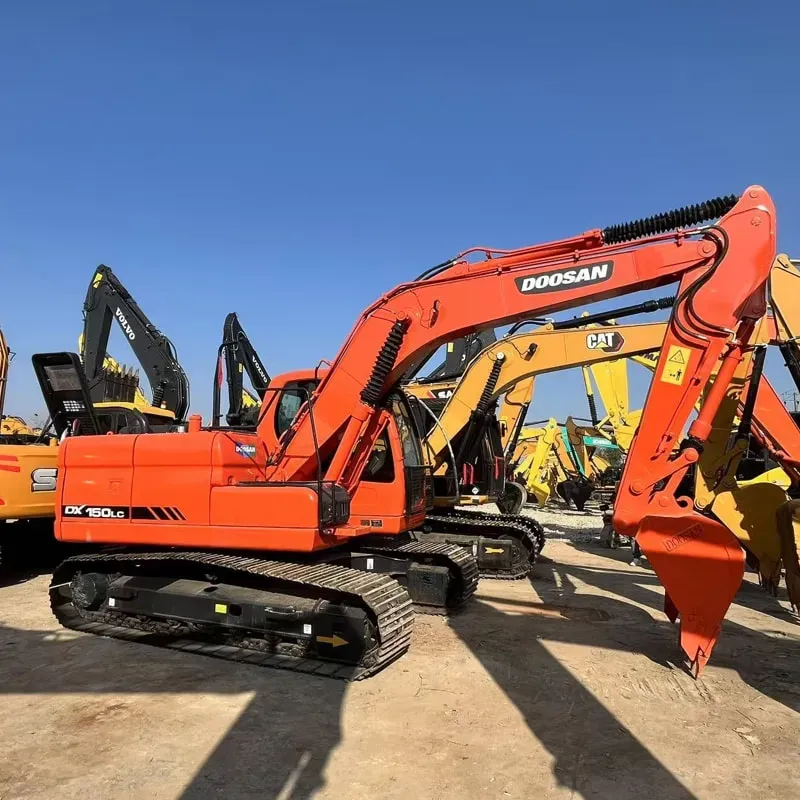 Used Doosan DX150 excavator