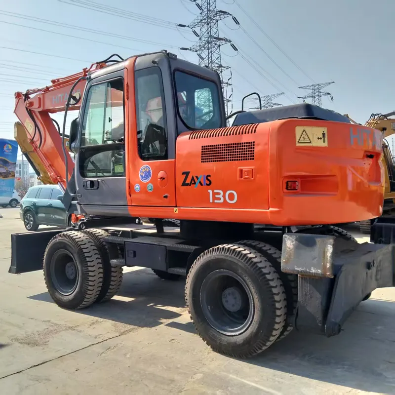 Used wheeled hitachi 130 Excavator