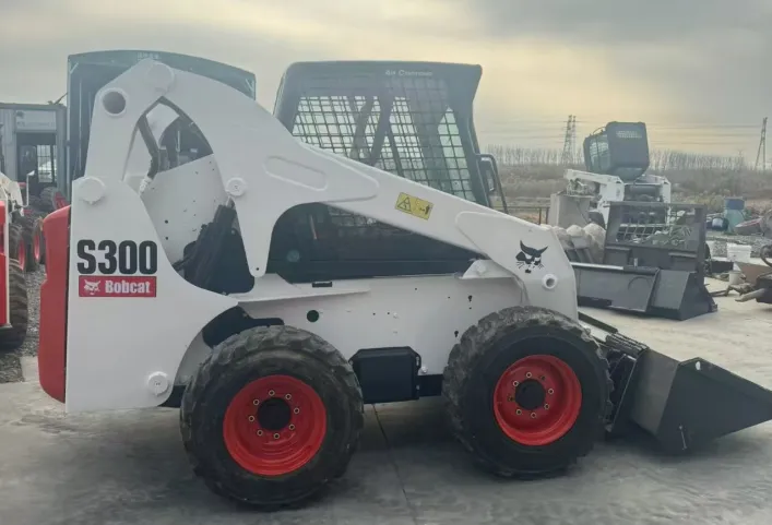 Used Bobcat S300 excavator