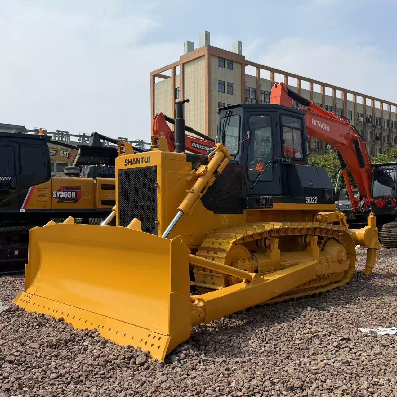 Used Shantui SD22 excavator