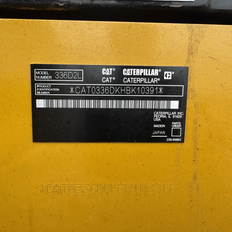 Used336D2Экскаватор