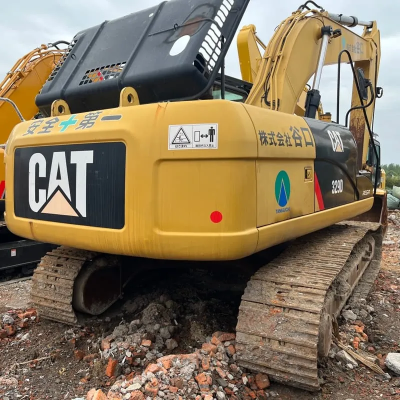 Used caterpillar 329D excavator