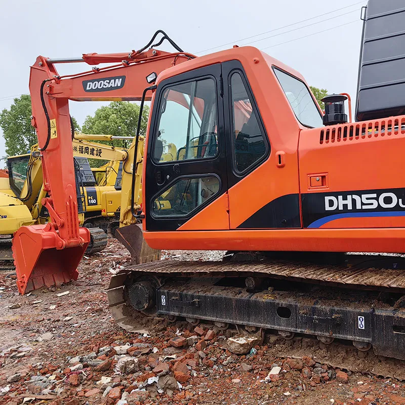 Used doosan DH150LC-7 excavator