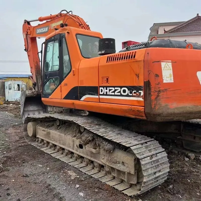 Used doosan DH220LC-7 excavator