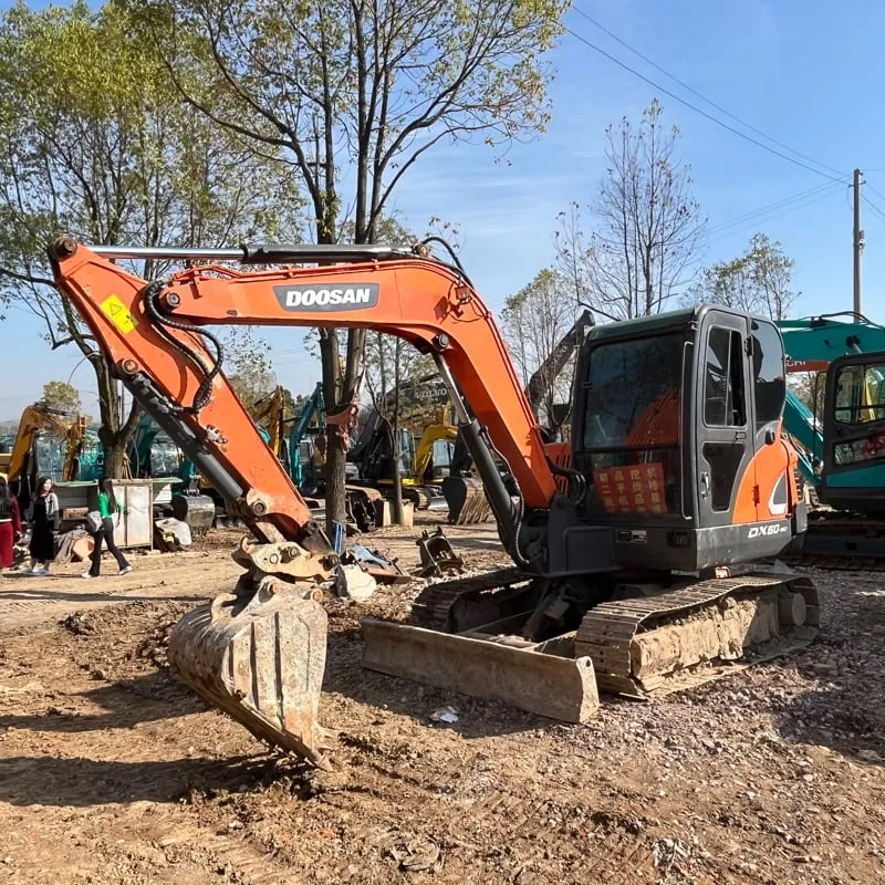 Used doosan DX60 excavator
