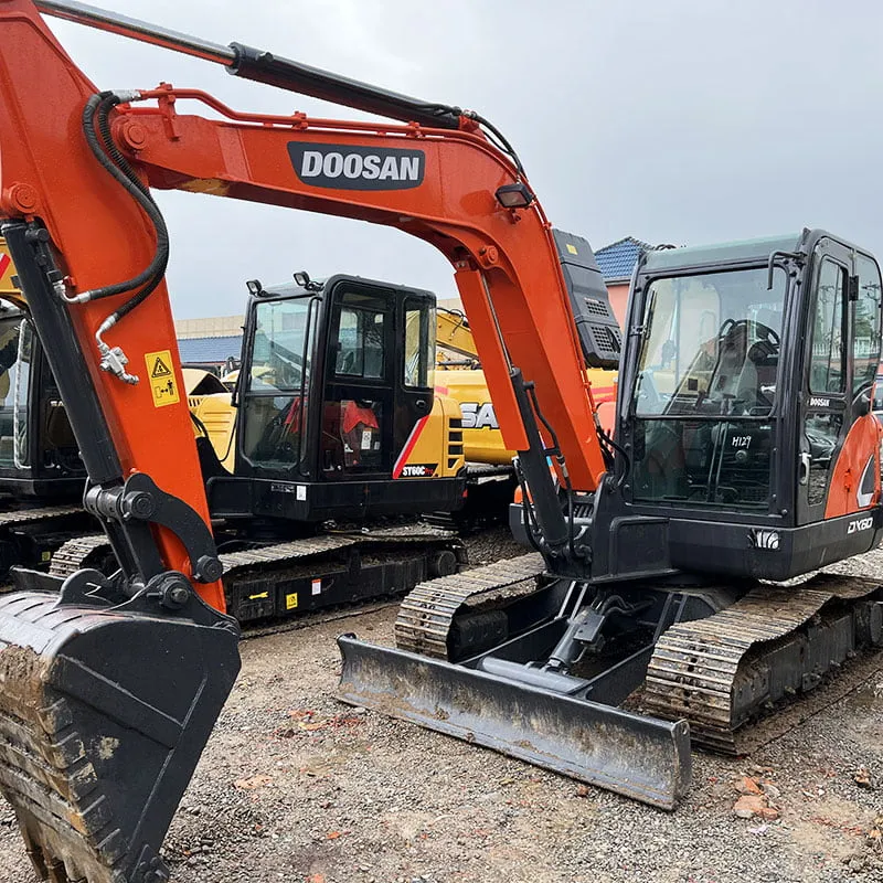 Used doosan DX60 excavator