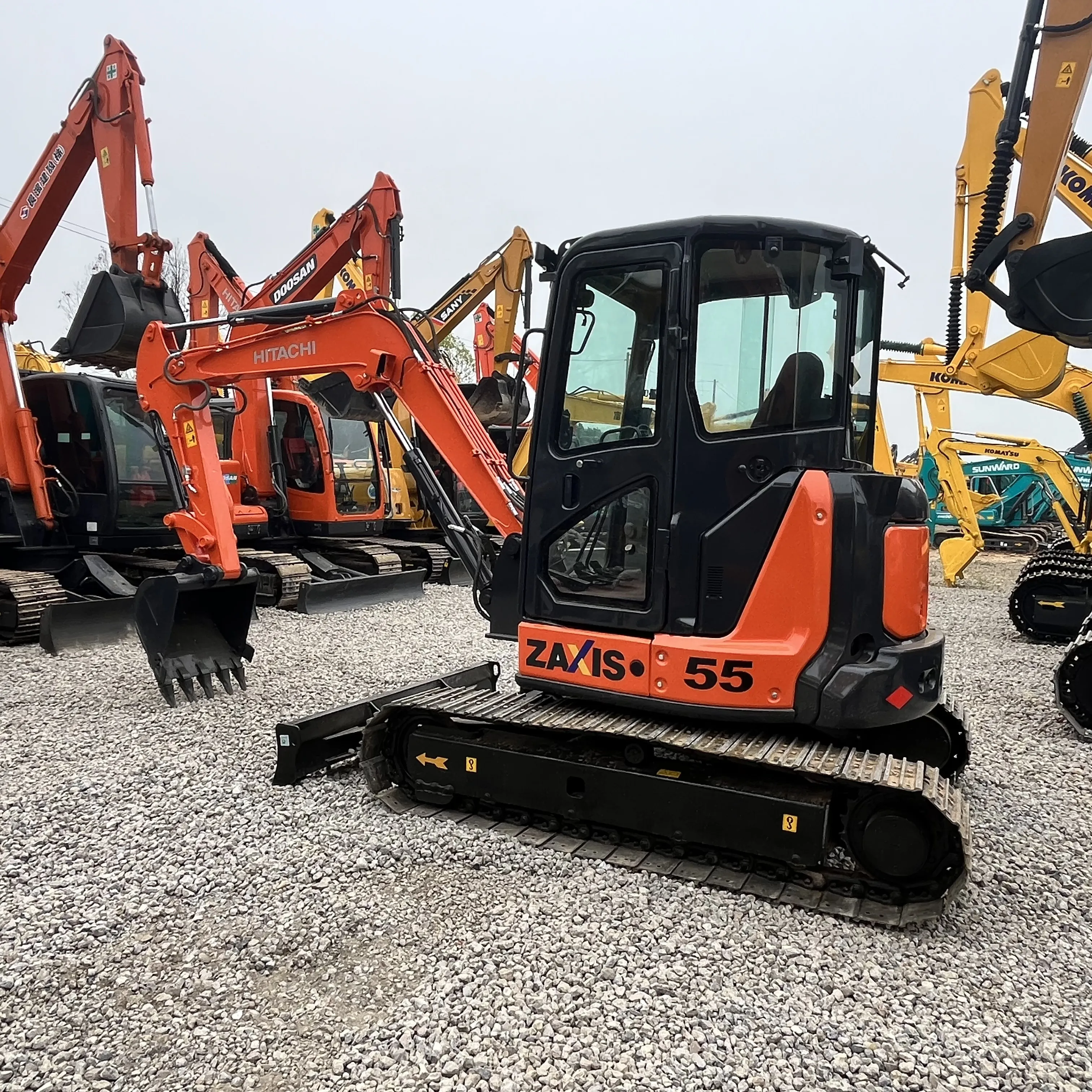 Used Hitachi ZX55 - 5A Экскаватор