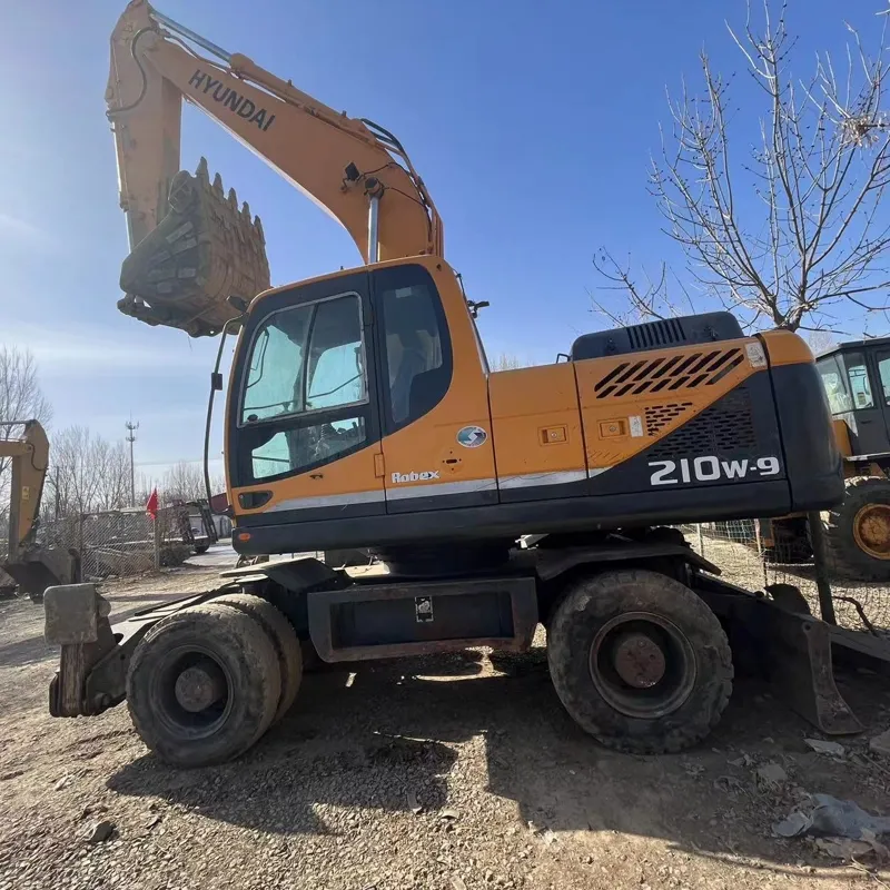 Used Hyundai 215 колеса Экскаватор