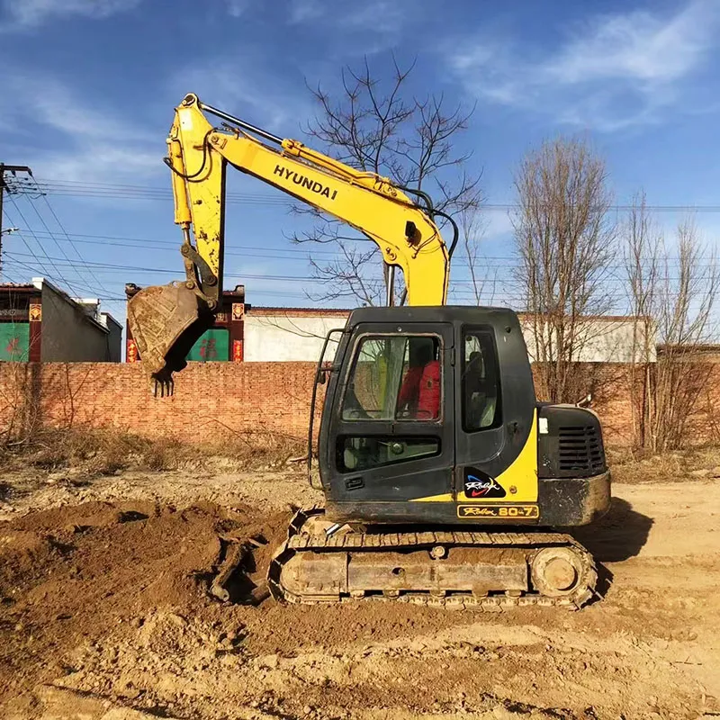 Used hyundai 80 - 7 Экскаватор