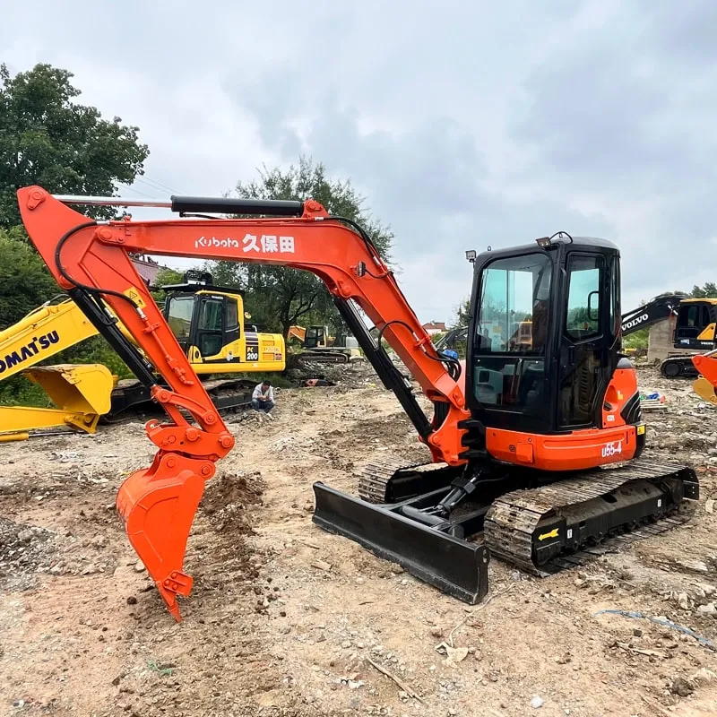 Used Kubota U55 - 4 Экскаватор