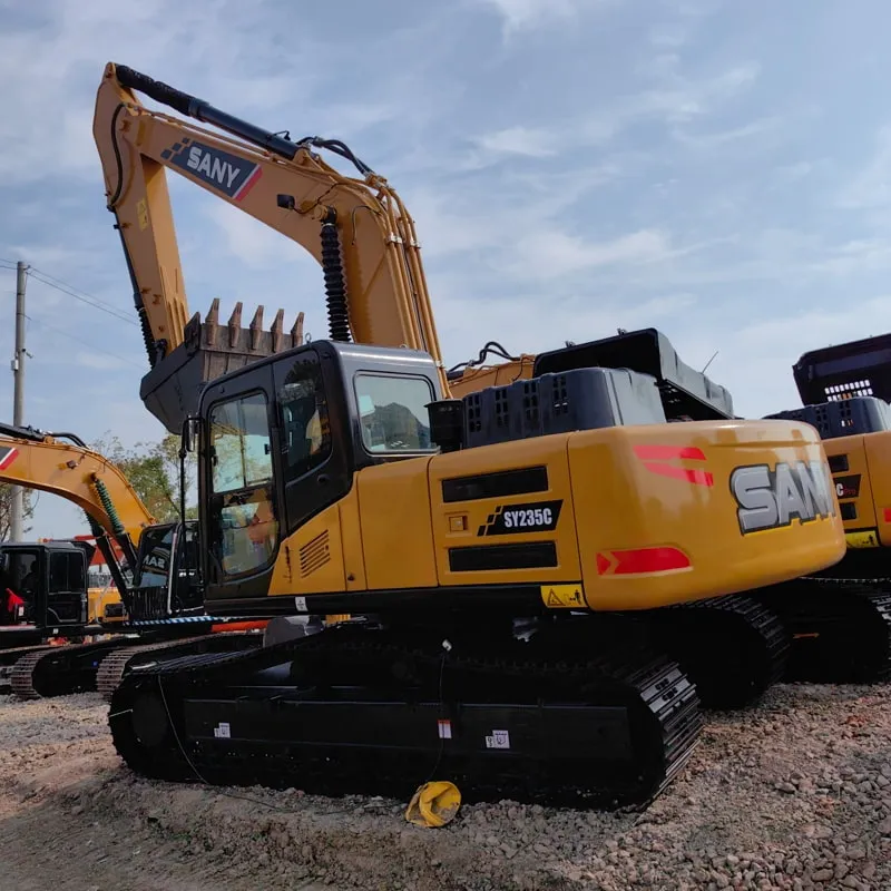 Used san 235 excavator