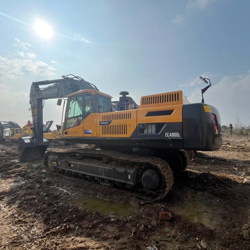Used volvo 480 excavator